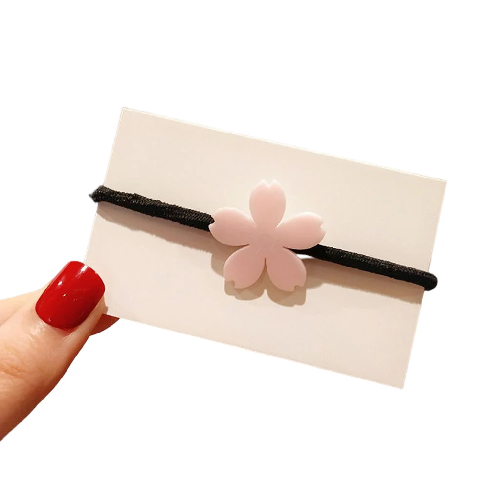 Кольца для волос с цветущей сакурой Модный и очаровательный подарок на Рождество День Рождения0