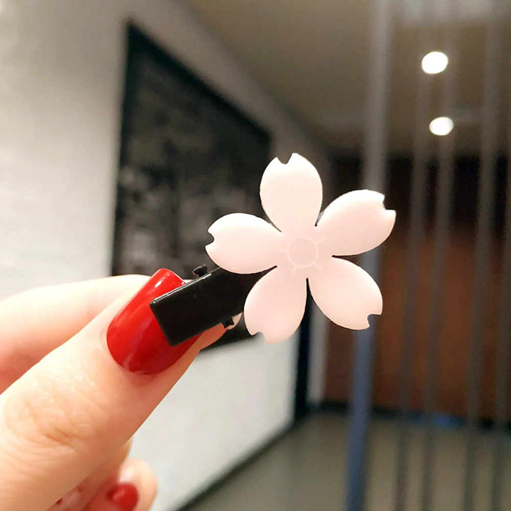 Кольца для волос с цветущей сакурой Модный и очаровательный подарок на Рождество День Рождения1