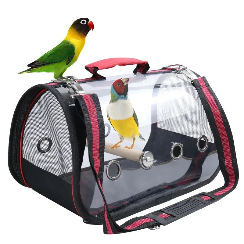  портативный рюкзак для птиц попугай с насестом для птиц, путешествий, мелких домашних животных, крыс, кроликов, попугаев, птичьей клетки, птичьи принадлежности1