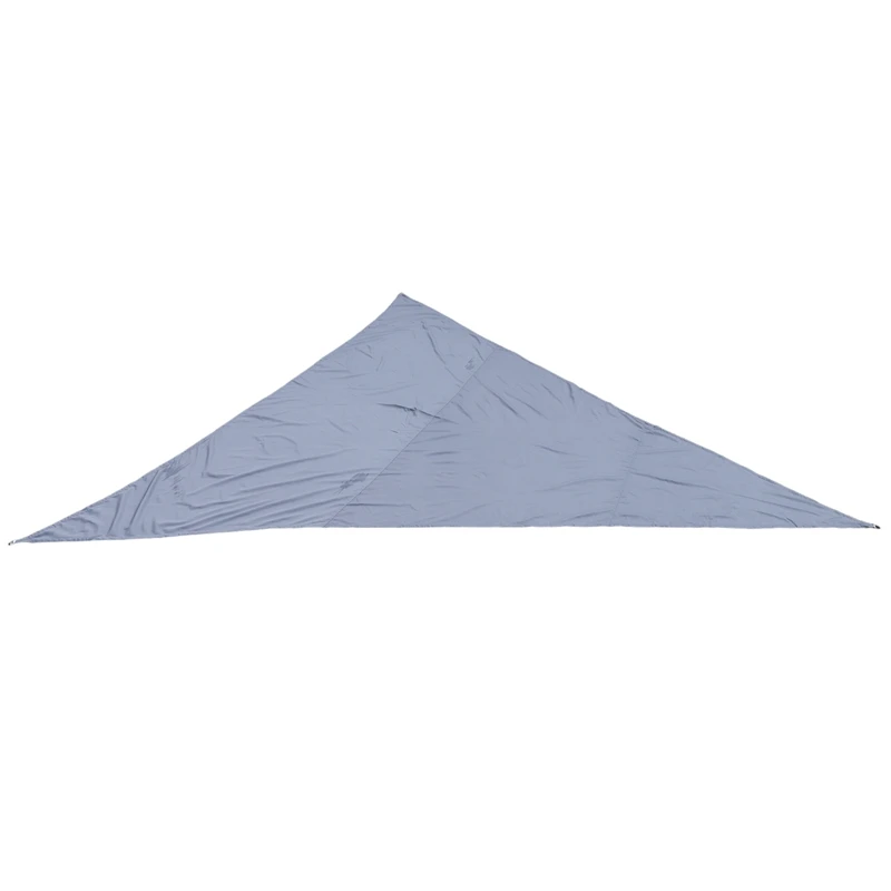 Водонепроницаемый тент Треугольник Защита от солнца Открытый навес Сад Двор Бассейн Оксфорд Ткань Навес Серый3