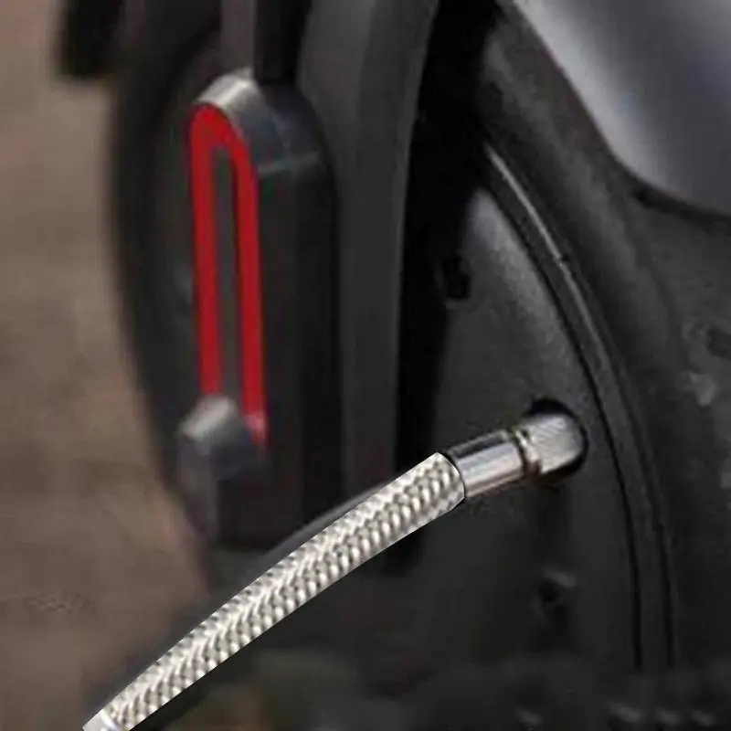  гибкий удлинитель шинного клапана адаптер удлинитель клапана шины сопло из нержавеющей стали для электрического скутера Xiaomi M365 Аксессуары3