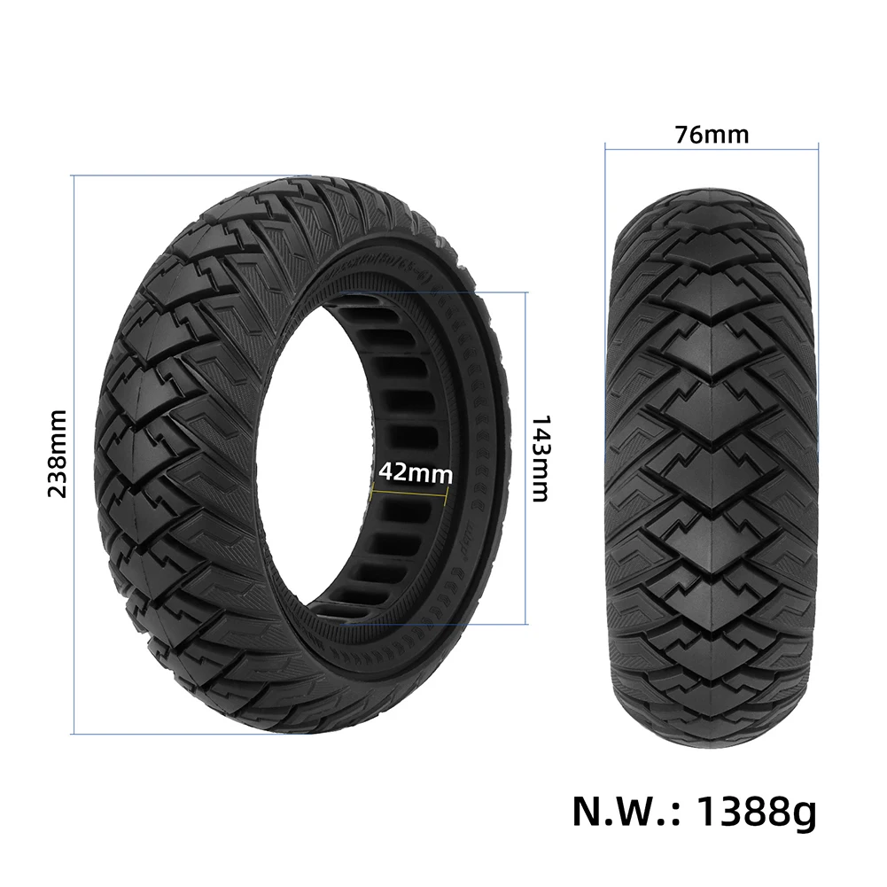 10 дюймов 80/65-6 Solid Tire 10x3.0 Внедорожные сплошные шины для Zero 10x Для KUGOO M4 255x80 Шины Аксессуары для электрических скутеров4