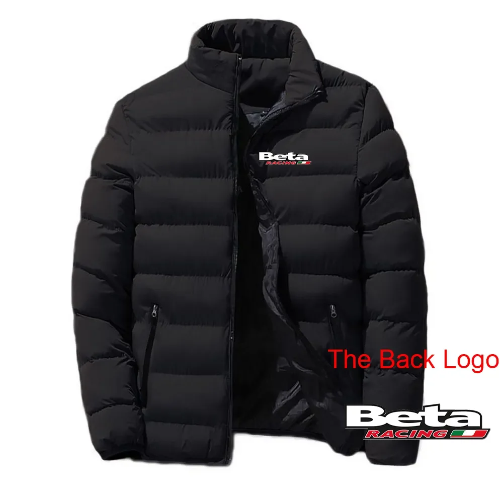 2023 Новая мужская печать Beta Racing Мотокросс Мотоцикл Мода Дикие куртки Молния Высокое качество Повседневный хлопок Спортивное пальто4