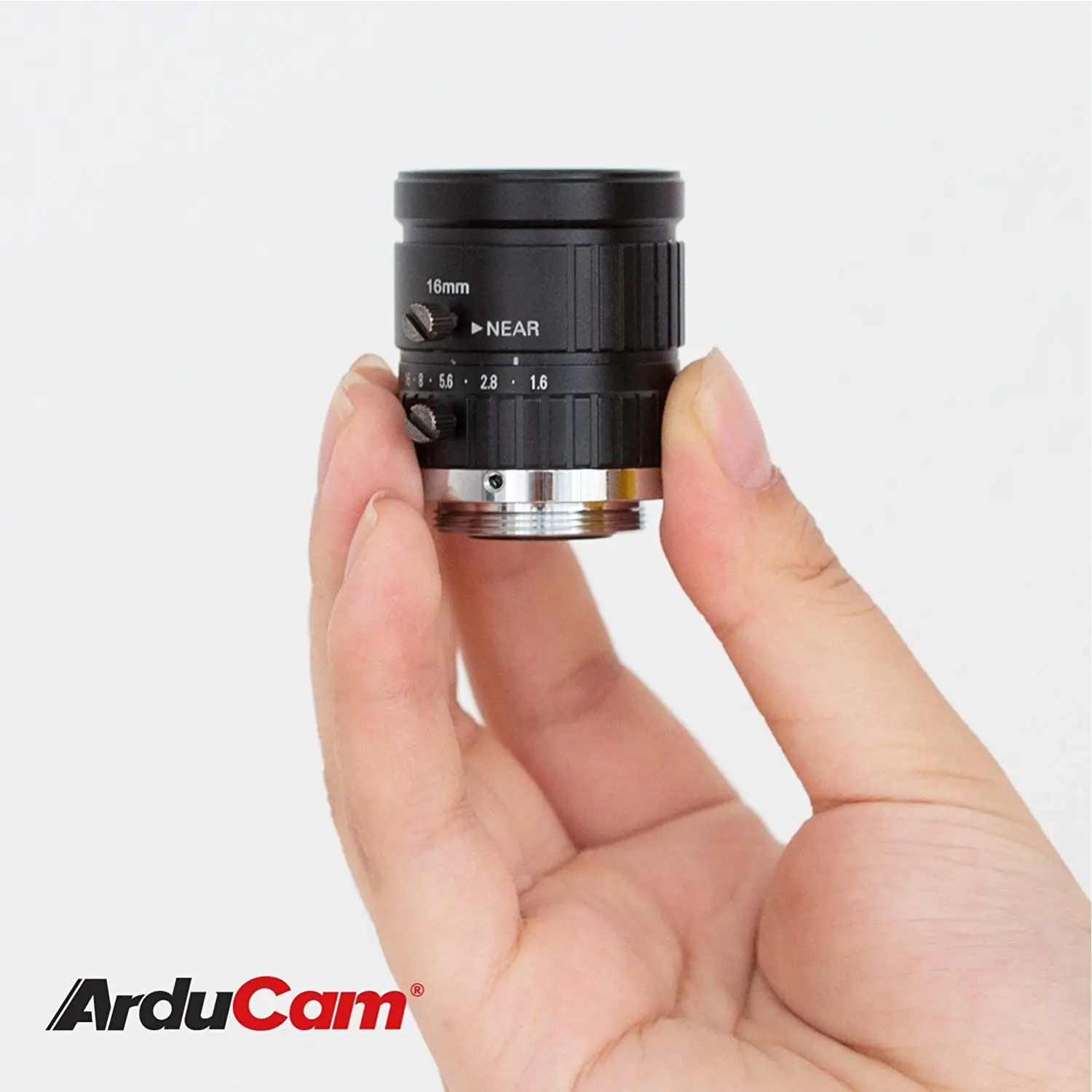 Объектив Arducam C-Mount для высококачественной камеры Raspberry Pi, фокусное расстояние 16 мм с ручной фокусировкой и регулируемой диафрагмой4