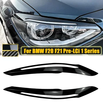 Evil Headlight Брови, Крышка Век для BMW F20 F21 1 Series 116i 118i 120d 120i 125i M135i 2011-2014 Pre-LCi Автомобильные аксессуары