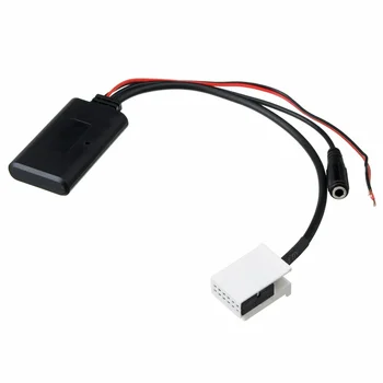 Беспроводной HIFI Авто Аудио Bluetooth Кабель Адаптер Микрофон MIC AUX Музыкальный плеер для Peugeot 307 408 Для Sega