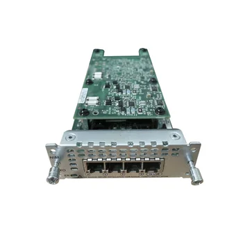 Оригинальный модуль расширения для сетевого модуля Cisco 4-портовый модуль NIM-4FXO - FXO для маршрутизаторов серии ISR 4000