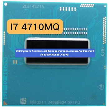 Intel Core i7-4710MQ i7 4710MQ SR1PQ Четырехъядерный восьмипоточный процессор с тактовой частотой 2,5 ГГц 6M 47W Socket G3 / rPGA946B