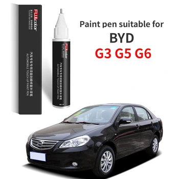 Малярная ручка, подходящая для BYD G3 G5 G6 Paint Tint-up Pen Tianshan White Специальная краска для ремонта автомобилей 2 в одном цвете
