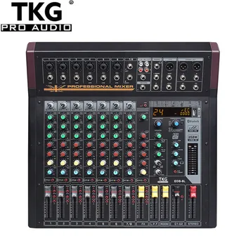 TKG EOS-8USB профессиональный пассивный караоке-8-канальный звуковой микшер