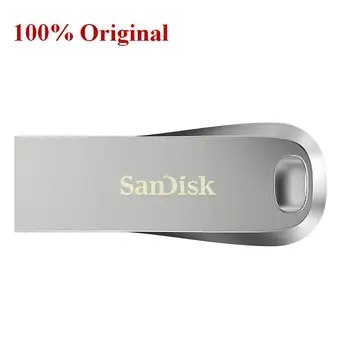 SanDisk 256 ГБ 3.1 USB флэш-накопитель Оригинальная флешка макс. 150 МБ/с CZ74 128 ГБ 64 ГБ 32 ГБ 512 ГБ Поддержка Официальная проверка
