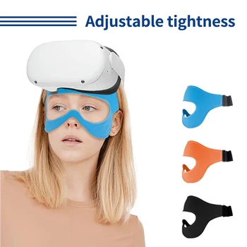 Дышащий эластичный чехол для глаз VR Eye Mask для аксессуаров для гарнитуры Meta Oculus Quest 2 Высочайшее качество