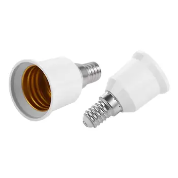  Высококачественный пластик Аксессуары для освещения от E14 до E27 Стабильная производительность Адаптер лампы Основание розетки Преобразователь Держатель лампы
