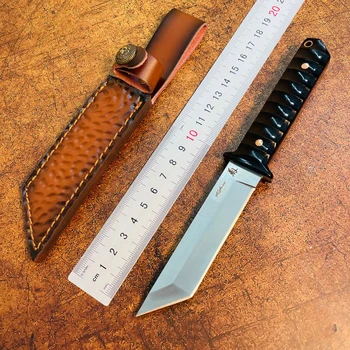 D2 Стальной складной нож Высокая твердость Открытый портативный нож для самообороны для мужчин Выживание Военные тактические карманные ножи