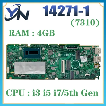 14271-1 Материнская плата для ноутбука Dell Chromebook 13 7310 Материнская плата i3 i5 i7 5-го поколения / 4 ГБ 100% ТЕСТ В НОРМЕ