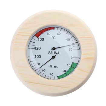 Цифровой термометр Гигрометр Измеритель температуры влажности для использования в сауне