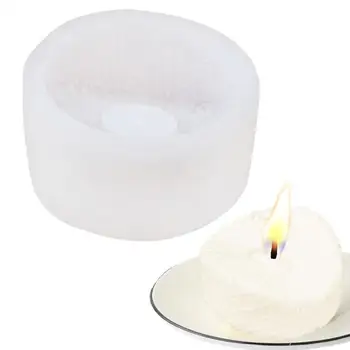 Силиконовая форма для изготовления свечей Пищевая 3D форма для птичьего гнезда DIY Аксессуары Мягкая многоразовая микроволновая печь Безопасная форма для свечей для