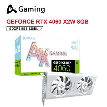 2023 AX Gaming Новая видеокарта GDDR6 RTX 4060 8G Gaming Nvidia GPU Видеокарты 8Pin 128 бит RTX4060 4060 placa de vídeo