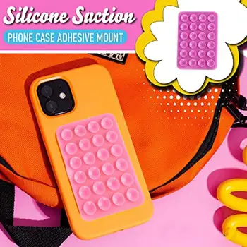 Силиконовая присоска Чехол для телефона Клейкий кронштейн для громкой связи Аксессуары для телефона для селфи и игрушки для декомпрессии видео