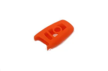 Силиконовый гель Кожа оранжевого цвета для дистанционного ключа BMW F10 5 серии