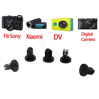 адаптер для крепления штатива Адаптер с ЧПУ из алюминиевого сплава 1/4 Адаптер с винтовой головкой для GoPro Hero 4k 8 7 6 5 для DJI xiaomi Sony Аксессуары для камер
