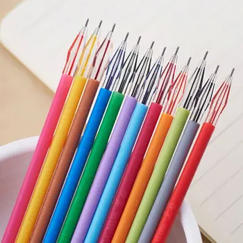 Гелевая ручка Сменный блок Школьные канцелярские товары 12 цветов Разные цвета чернил Нейтральная ручка Стержневая ручка Картридж для заправки 12 шт. Гелевая ручка