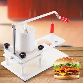 Многофункциональная машина для формовки гамбургеров Круглая машина для формовки мяса Пресс для гамбургеров Пирожок 11 см / 13 см